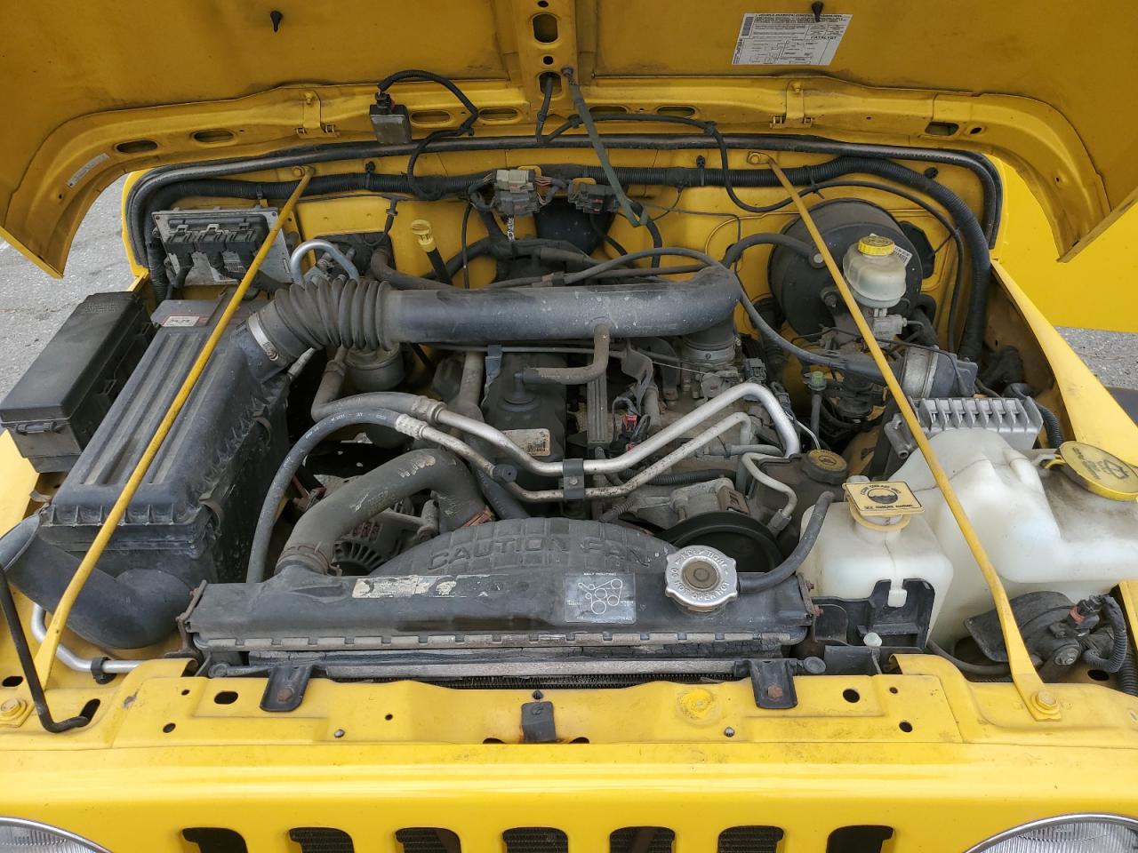 2004 Jeep Wrangler / Tj Rubicon VIN: 1J4FA69SX4P768963 Lot: 56999665