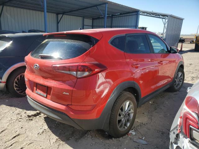  HYUNDAI TUCSON 2018 Czerwony