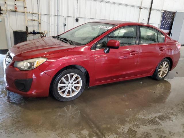  SUBARU IMPREZA 2013 Red