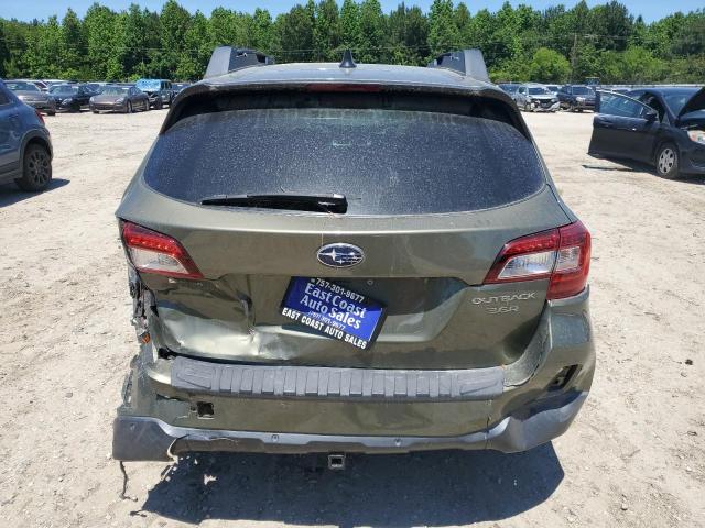  SUBARU OUTBACK 2017 Зеленый
