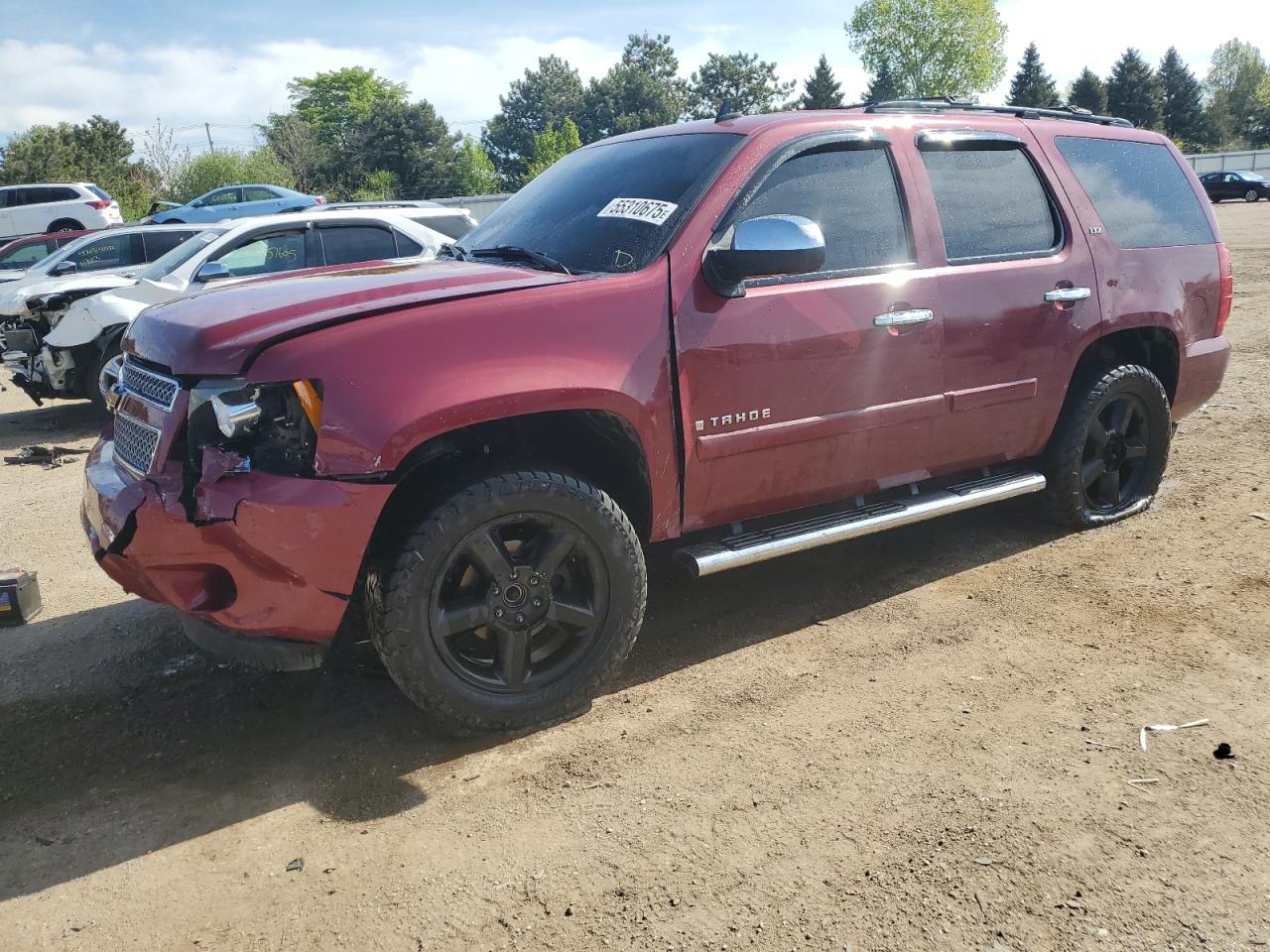 2007 Chevrolet Tahoe K1500 на продаже в Elgin, IL - Front End