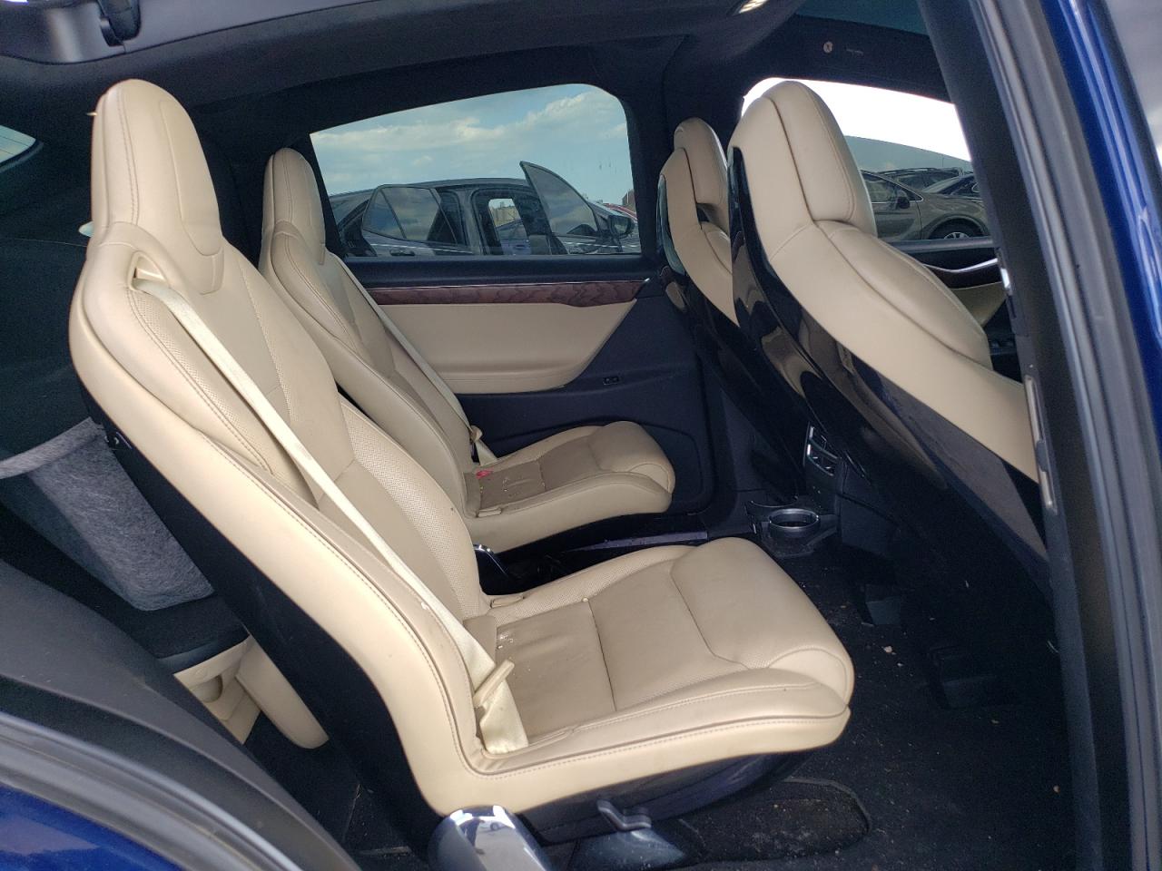 2016 Tesla Model X VIN: 5YJXCBE27GF004120 Lot: 56593815