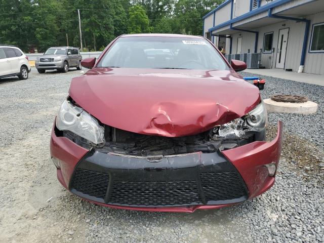  TOYOTA CAMRY 2015 Red