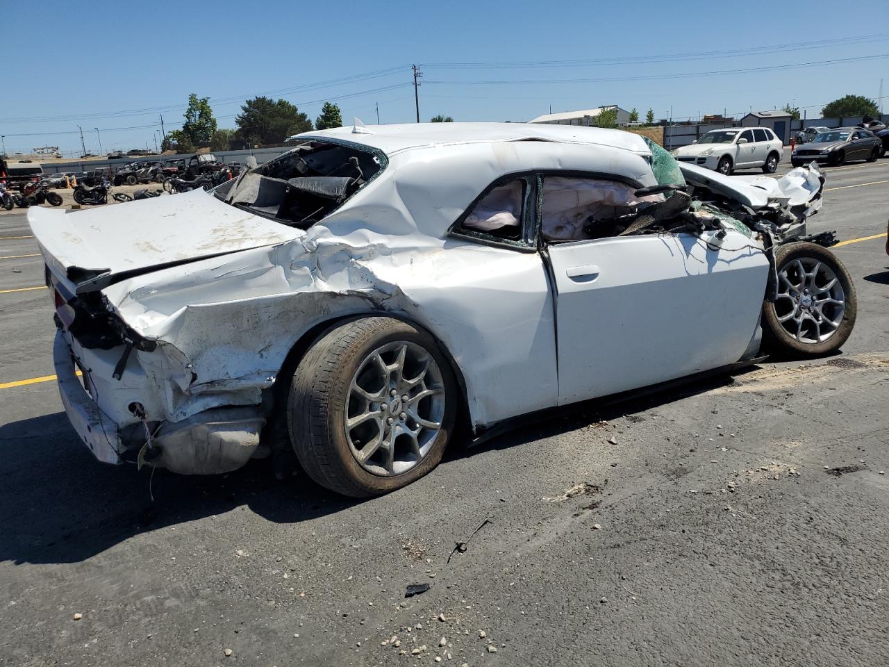 2017 Dodge Challenger Gt white null flexible 2C3CDZGG7HH574759 photo #4