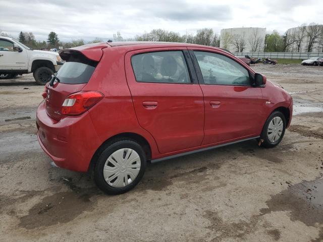  MITSUBISHI MIRAGE 2020 Czerwony