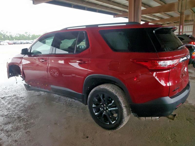  CHEVROLET TRAVERSE 2021 Czerwony