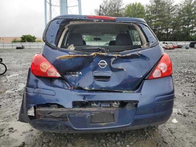 Hatchbacks NISSAN VERSA 2012 Blue