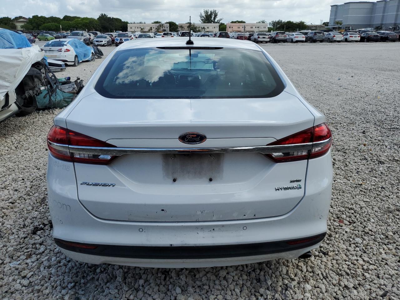 2018 Ford Fusion Se Hybrid VIN: 3FA6P0LU1JR281897 Lot: 54033875