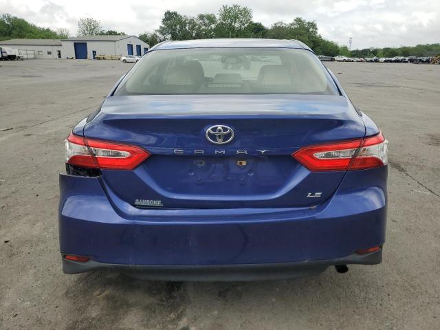  TOYOTA CAMRY 2018 Blue