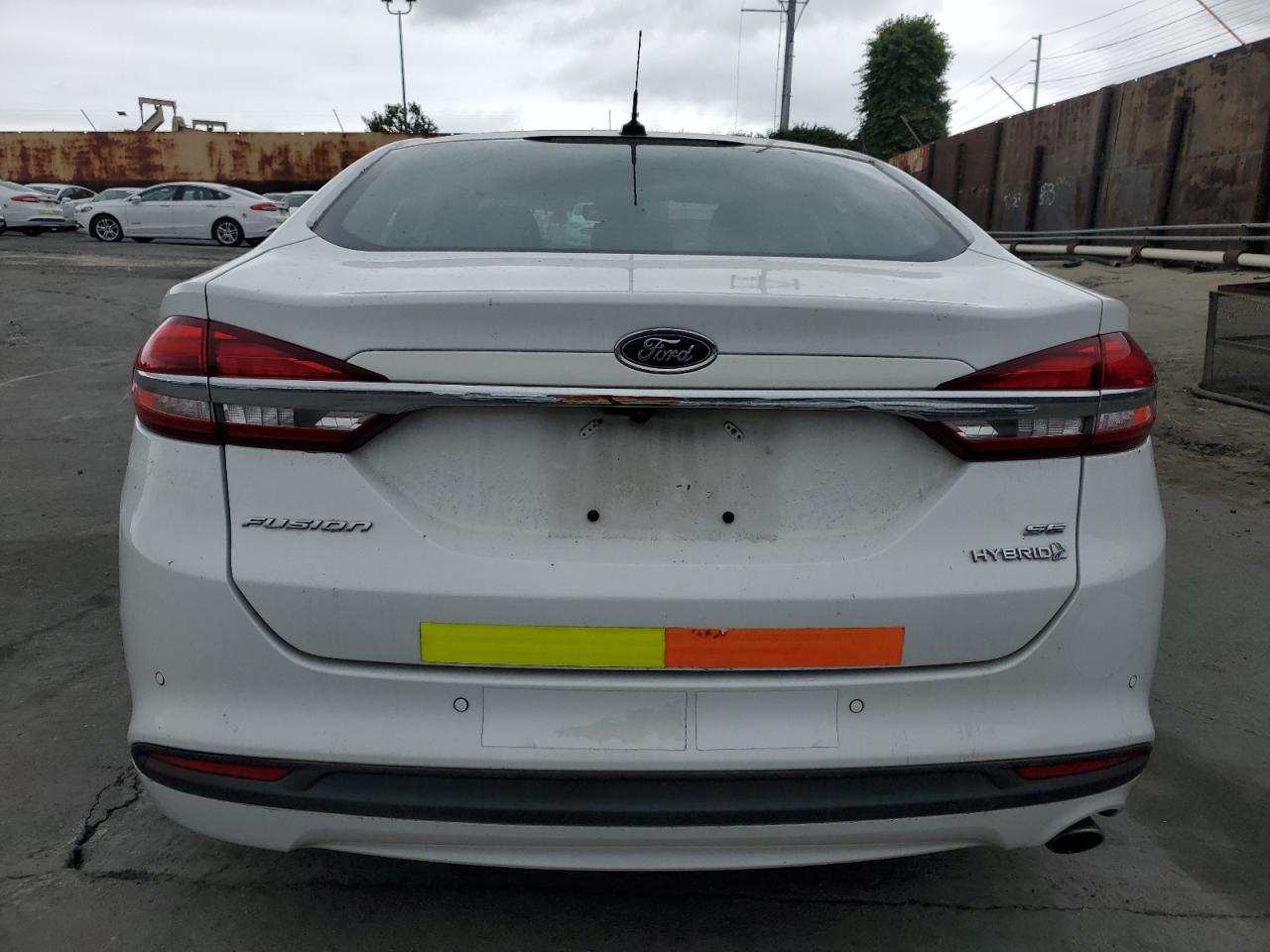 2018 Ford Fusion Se Hybrid VIN: 3FA6P0LU7JR278728 Lot: 54035555