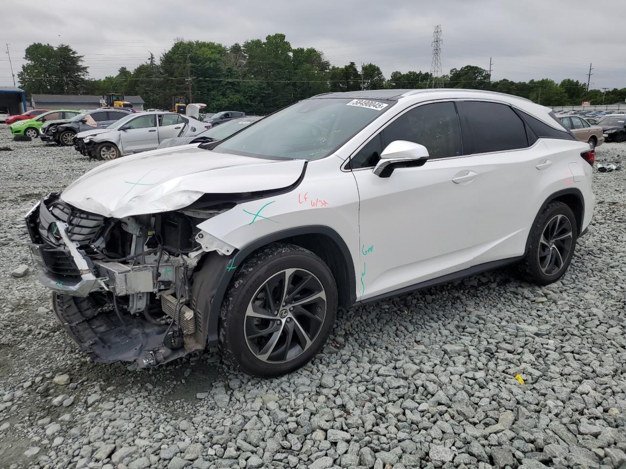 2019 Lexus Rx 350 Base للبيع في Mebane، NC - Front End