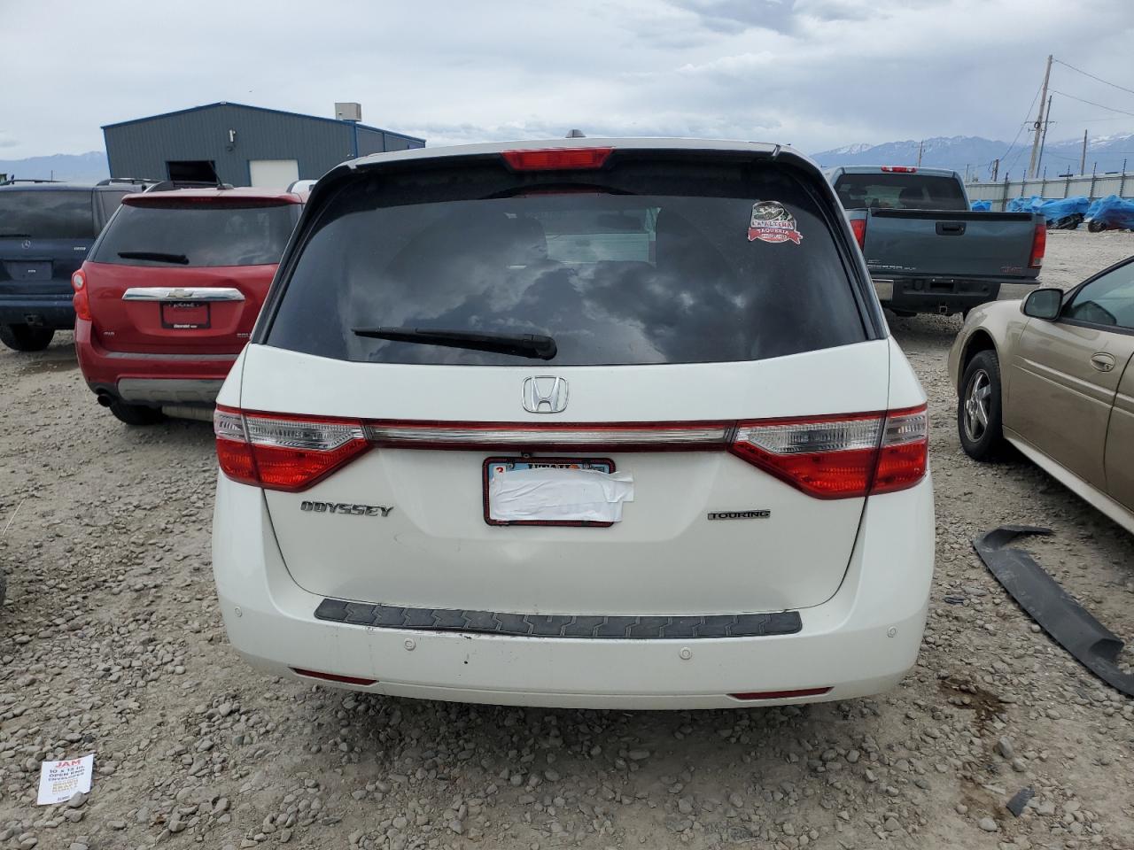 2012 Honda Odyssey Touring VIN: 5FNRL5H9XCB119484 Lot: 56311865