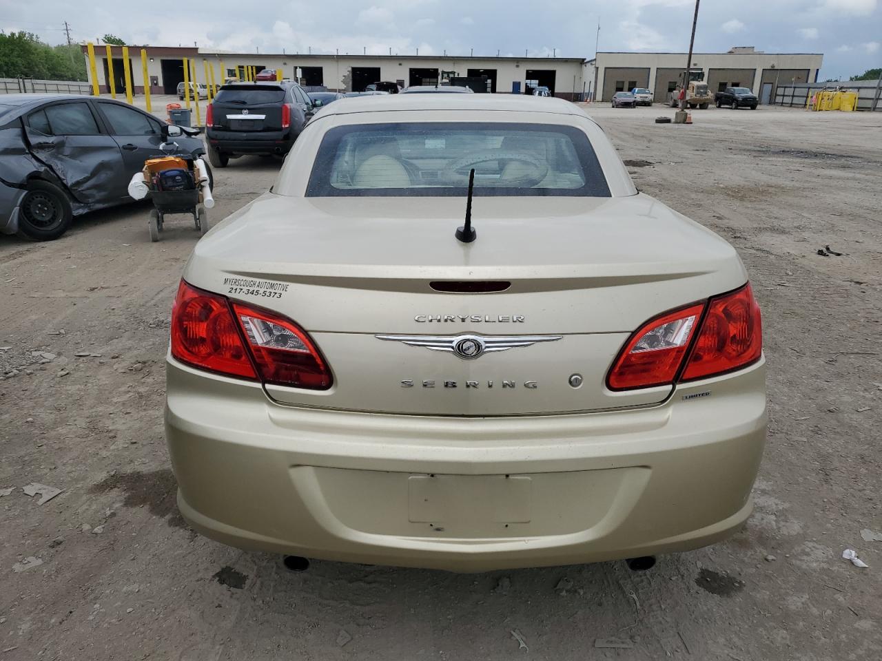 2010 Chrysler Sebring Limited VIN: 1C3BC6EV9AN172480 Lot: 56551775