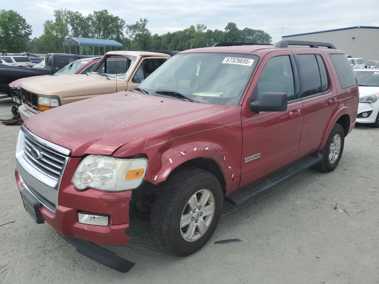 2008 Ford Explorer Xlt للبيع في Spartanburg، SC - Front End