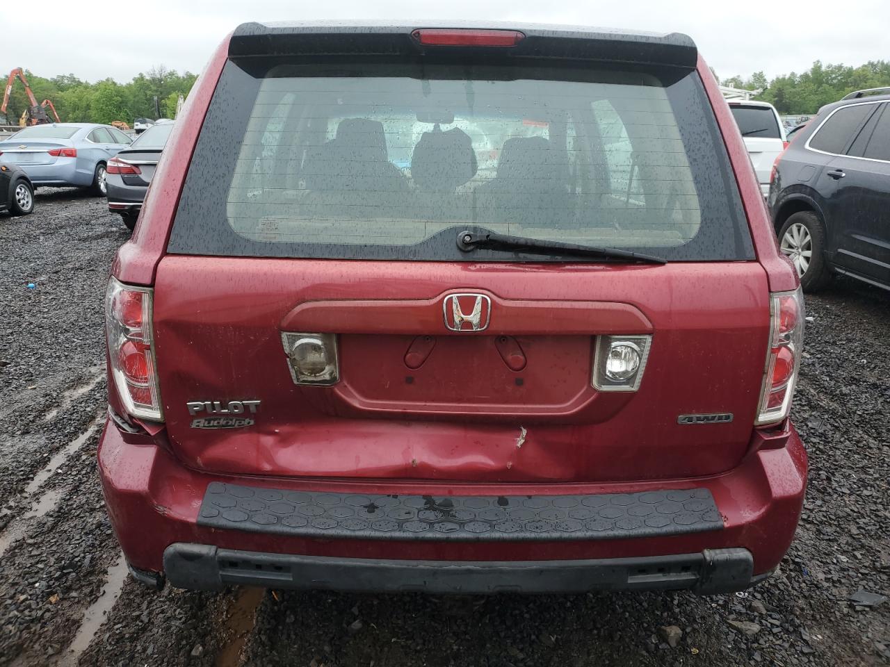 2006 Honda Pilot Lx VIN: 2HKYF18176H536072 Lot: 56572125