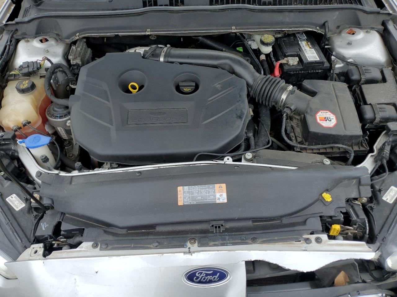 2014 Ford Fusion Titanium VIN: 3FA6P0D96ER288215 Lot: 56650455