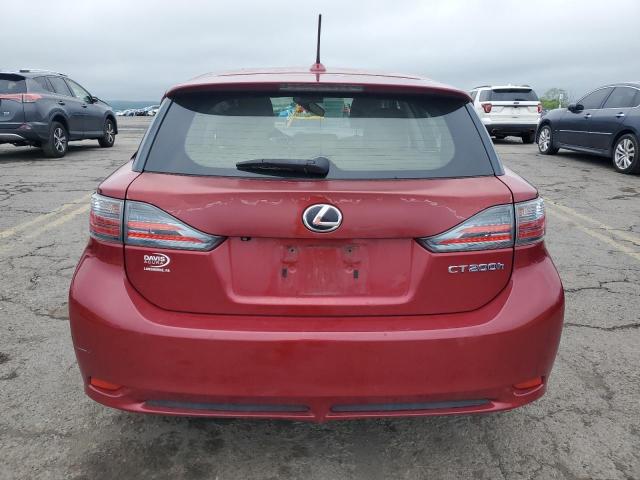  LEXUS CT 200 2012 Red