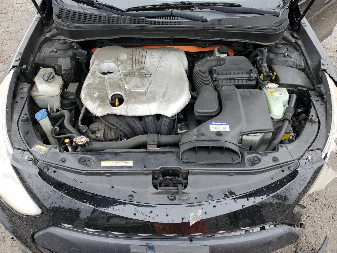 2013 Hyundai Sonata Hybrid VIN: KMHEC4A40DA079106 Lot: 56872245