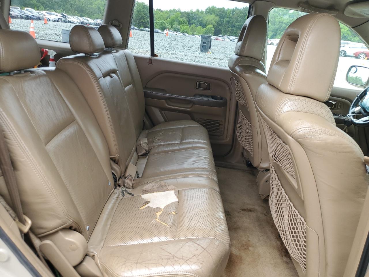 2003 Honda Pilot Exl VIN: 2HKYF18613H527598 Lot: 57129765