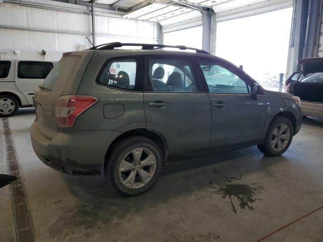  SUBARU FORESTER 2015 Темно-бірюзовий