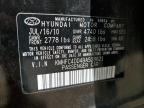 2011 Hyundai Azera Gls de vânzare în Shreveport, LA - Side