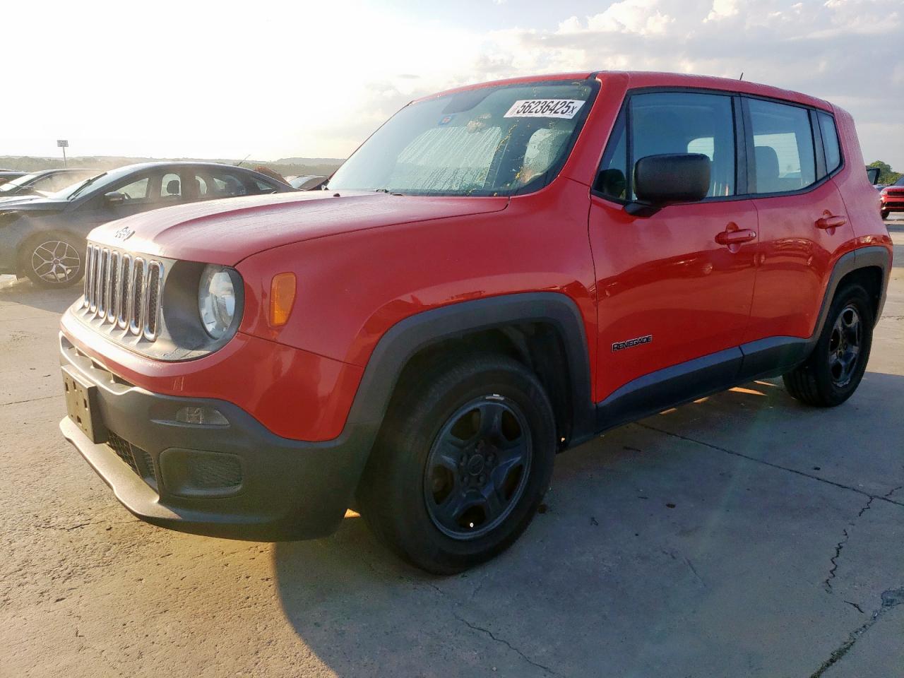 2016 Jeep Renegade Sport en Venta en Grand Prairie, TX - Hail
