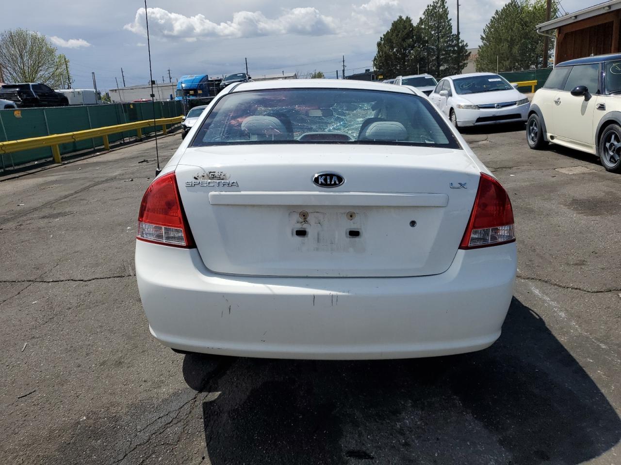 2009 Kia Spectra Ex VIN: KNAFE221995630318 Lot: 55817285