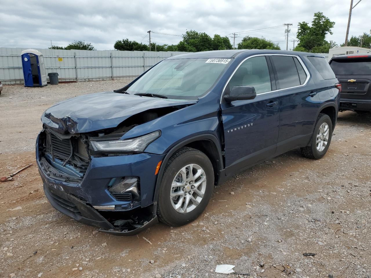 2022 Chevrolet Traverse Ls for Sale in Oklahoma City, OK - Front End