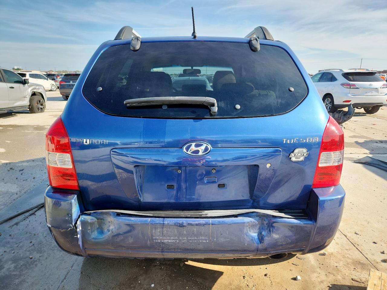 2007 Hyundai Tucson Gls VIN: KM8JM12B37U615637 Lot: 59205175