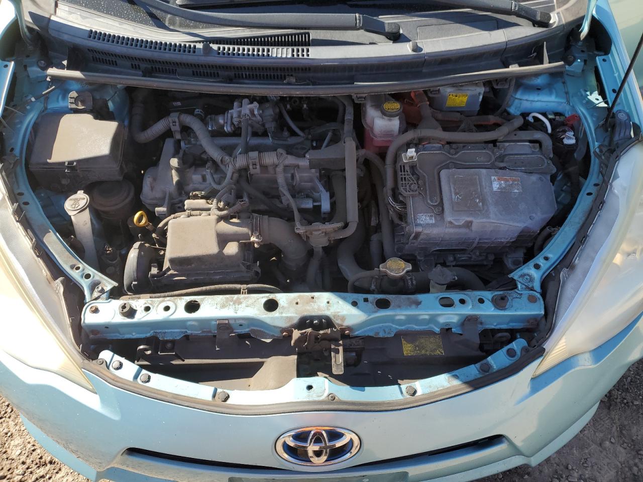 2013 Toyota Prius C VIN: JTDKDTB33D1041499 Lot: 57171775