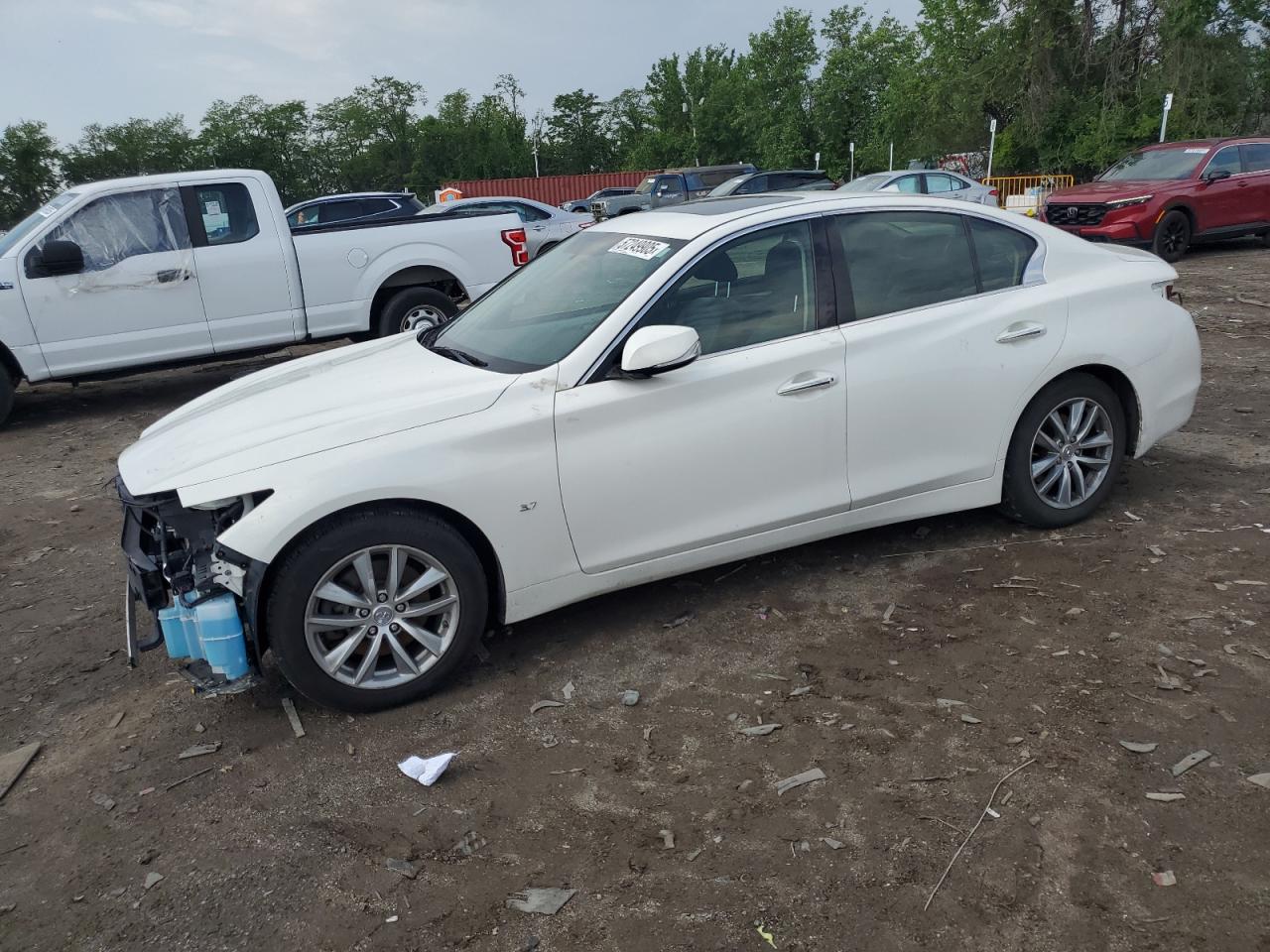 2015 Infiniti Q50 Base zu verkaufen in Baltimore, MD - Front End