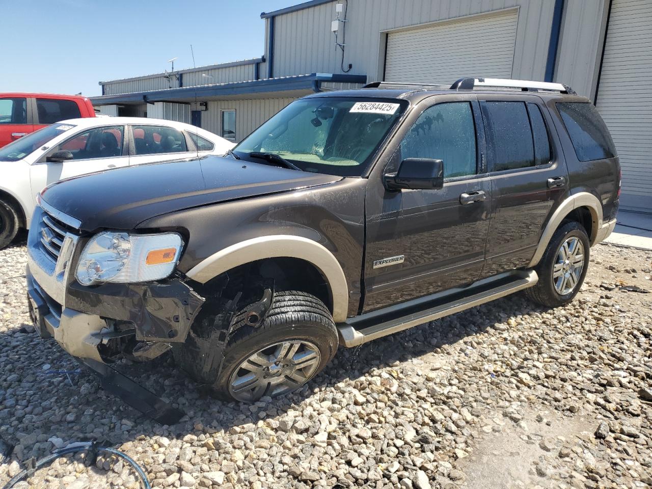 2007 Ford Explorer Eddie Bauer en Venta en Wayland, MI - Front End