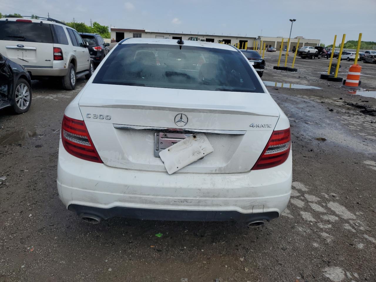 2013 Mercedes-Benz C 300 4Matic VIN: WDDGF8AB4DR276863 Lot: 56956455