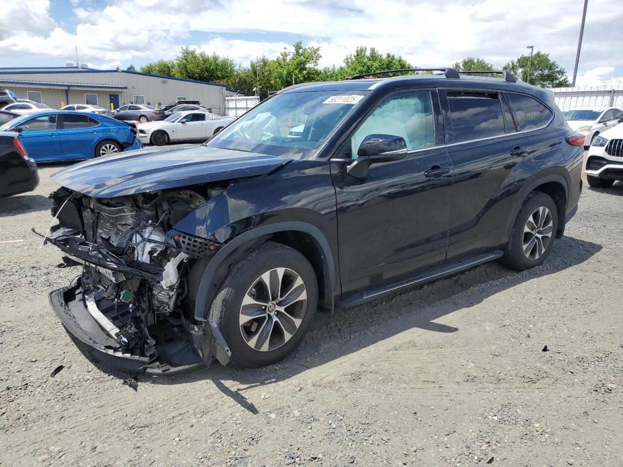 2022 Toyota Highlander Xle VIN: 5TDHZRBH0NS202972 Lot: 56211025