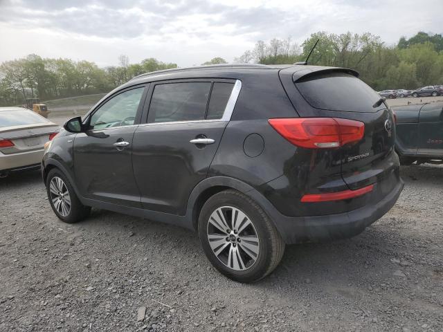  KIA SPORTAGE 2016 Чорний