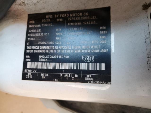 2013 FORD TRANSIT CONNECT XL  