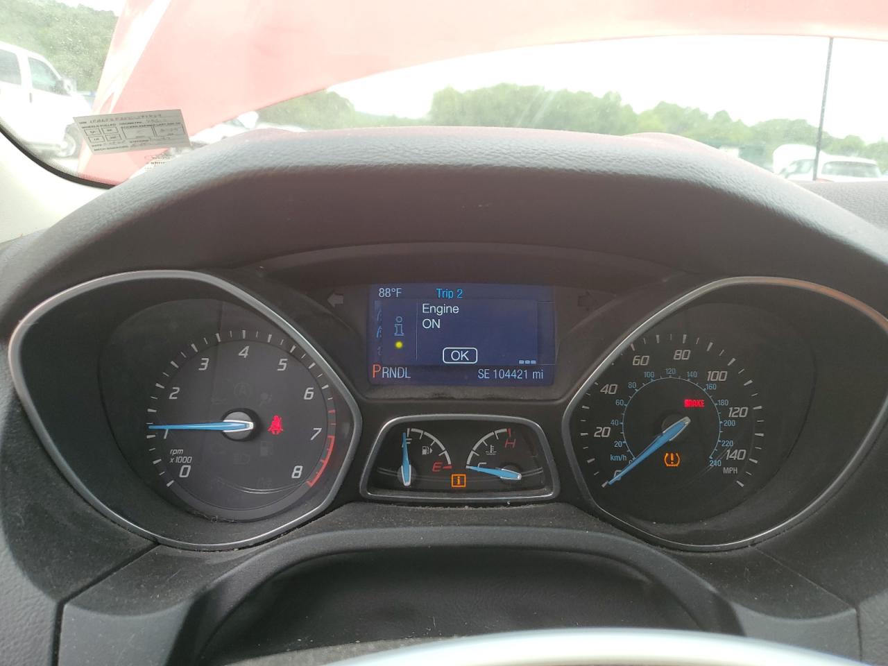 2014 Ford Focus Se VIN: 1FADP3F25EL379869 Lot: 57448905
