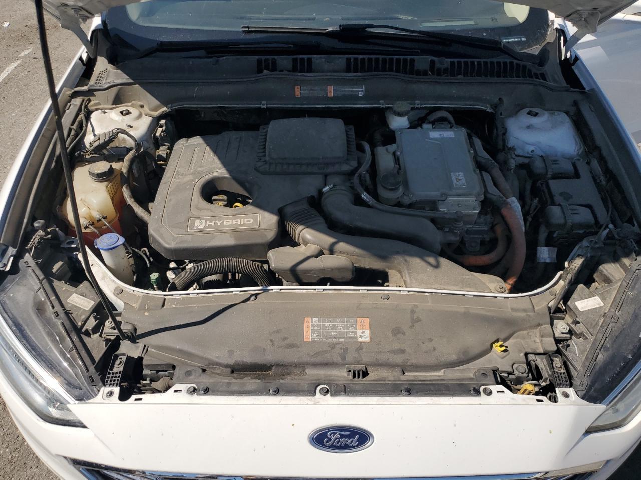 2017 Ford Fusion Se Hybrid VIN: 3FA6P0LU7HR409733 Lot: 54029485