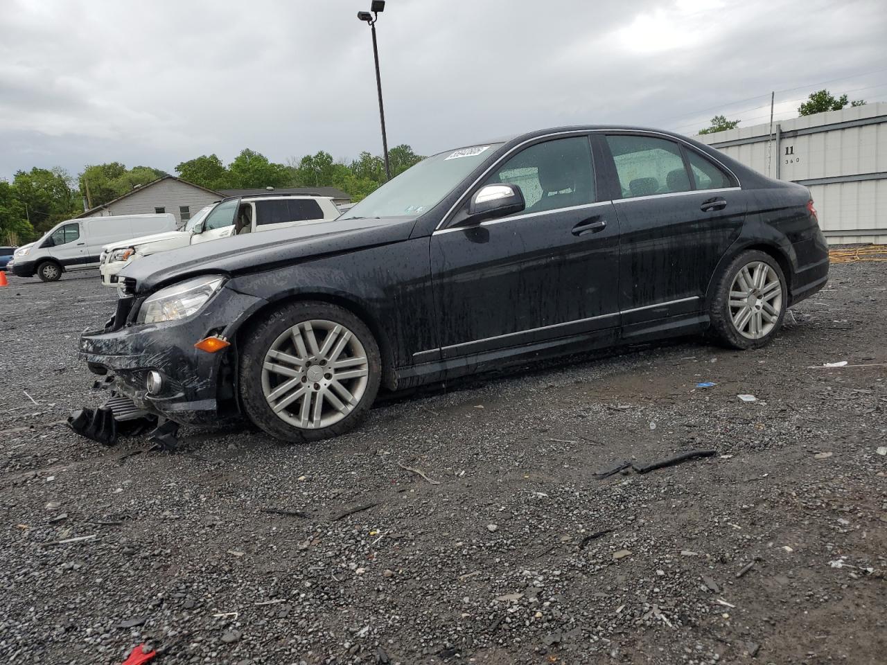2008 Mercedes-Benz C 300 4Matic de vânzare în York Haven, PA - Side