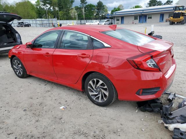 HONDA CIVIC 2018 Czerwony