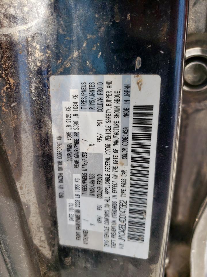 2013 Mazda 5 VIN: JM1CW2BL4D0147362 Lot: 56844615