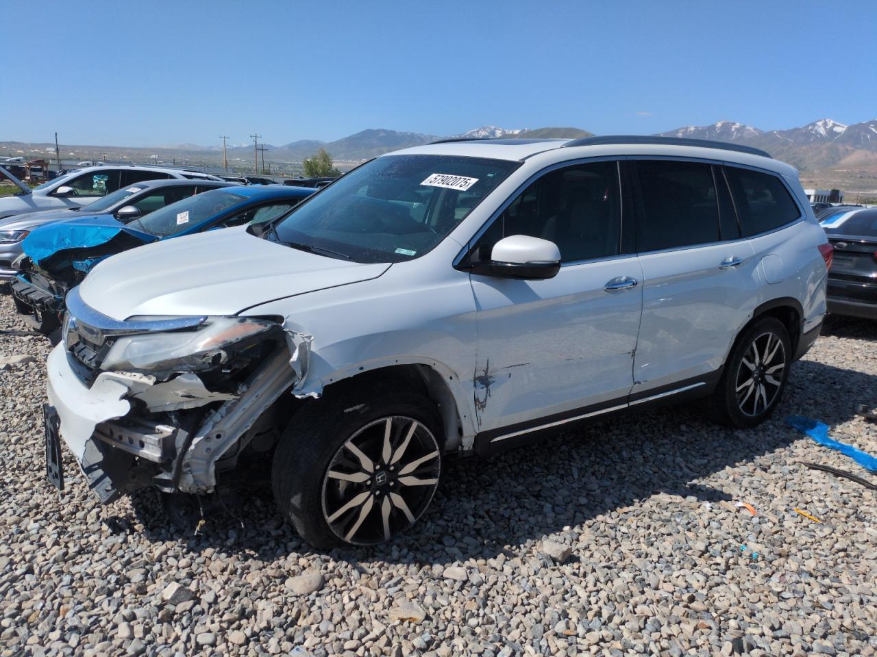 2020 Honda Pilot Touring للبيع في Magna، UT - Front End