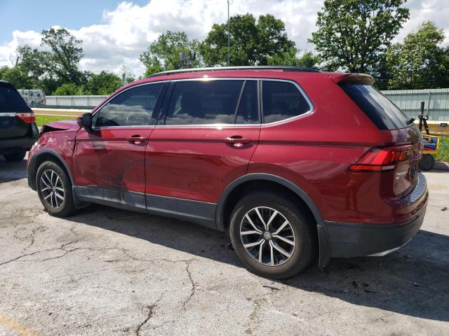 VOLKSWAGEN TIGUAN 2019 Czerwony