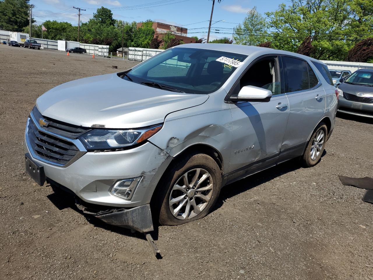 2018 Chevrolet Equinox Lt zu verkaufen in New Britain, CT - Front End