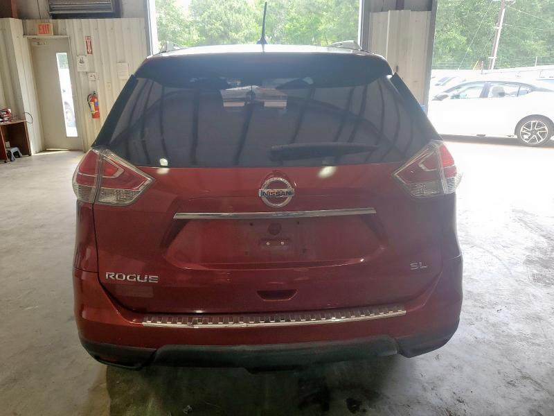  NISSAN ROGUE 2015 Czerwony