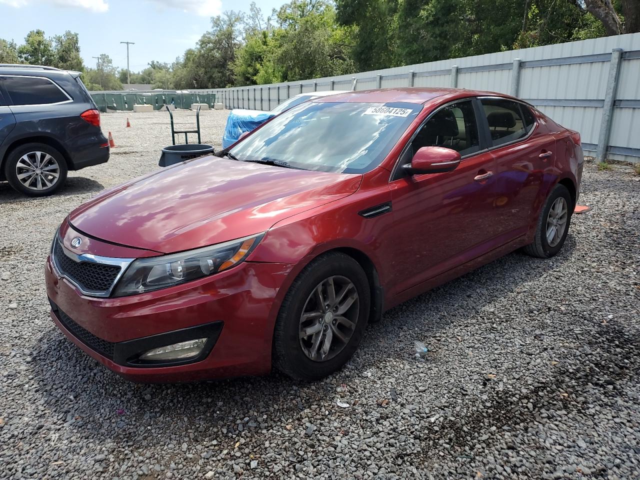 2013 Kia Optima Lx продається в Riverview, FL - Front End
