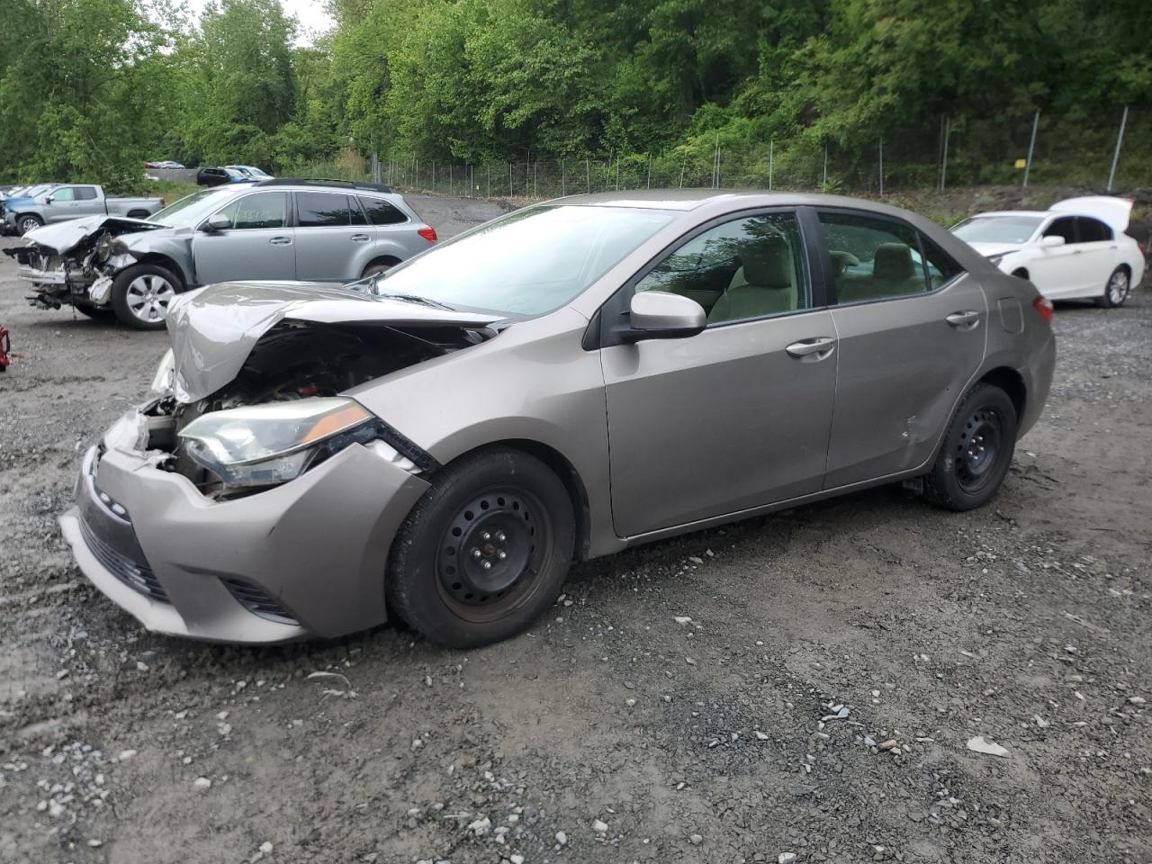 2015 Toyota Corolla L იყიდება Marlboro-ში, NY - Front End
