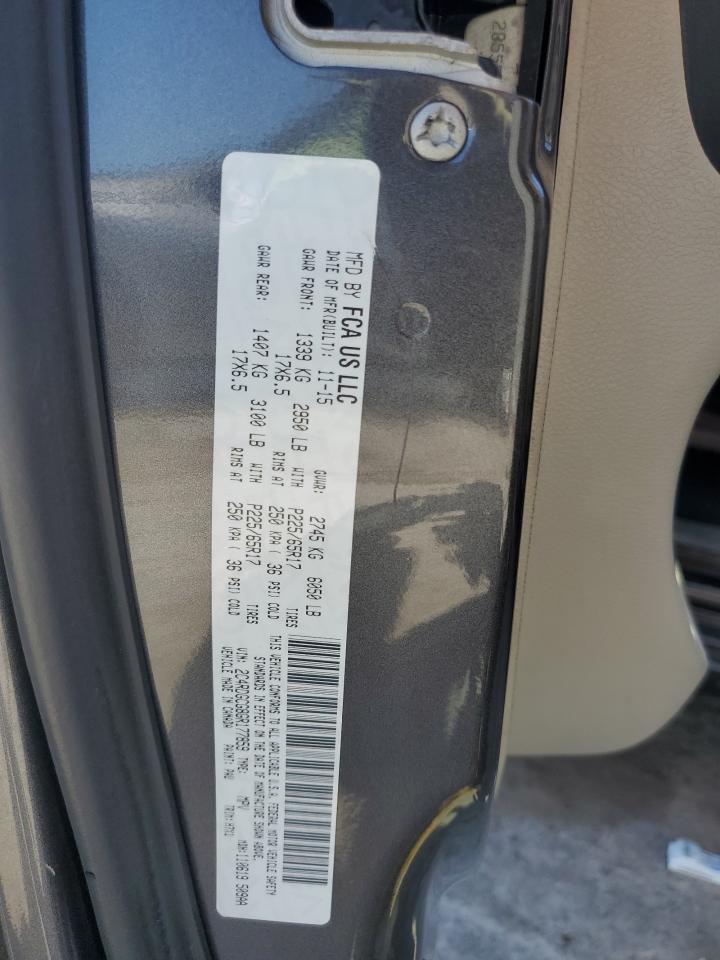 2016 Dodge Grand Caravan Sxt VIN: 2C4RDGCG8GR177859 Lot: 57393015