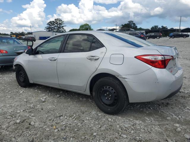  TOYOTA COROLLA 2016 Silver