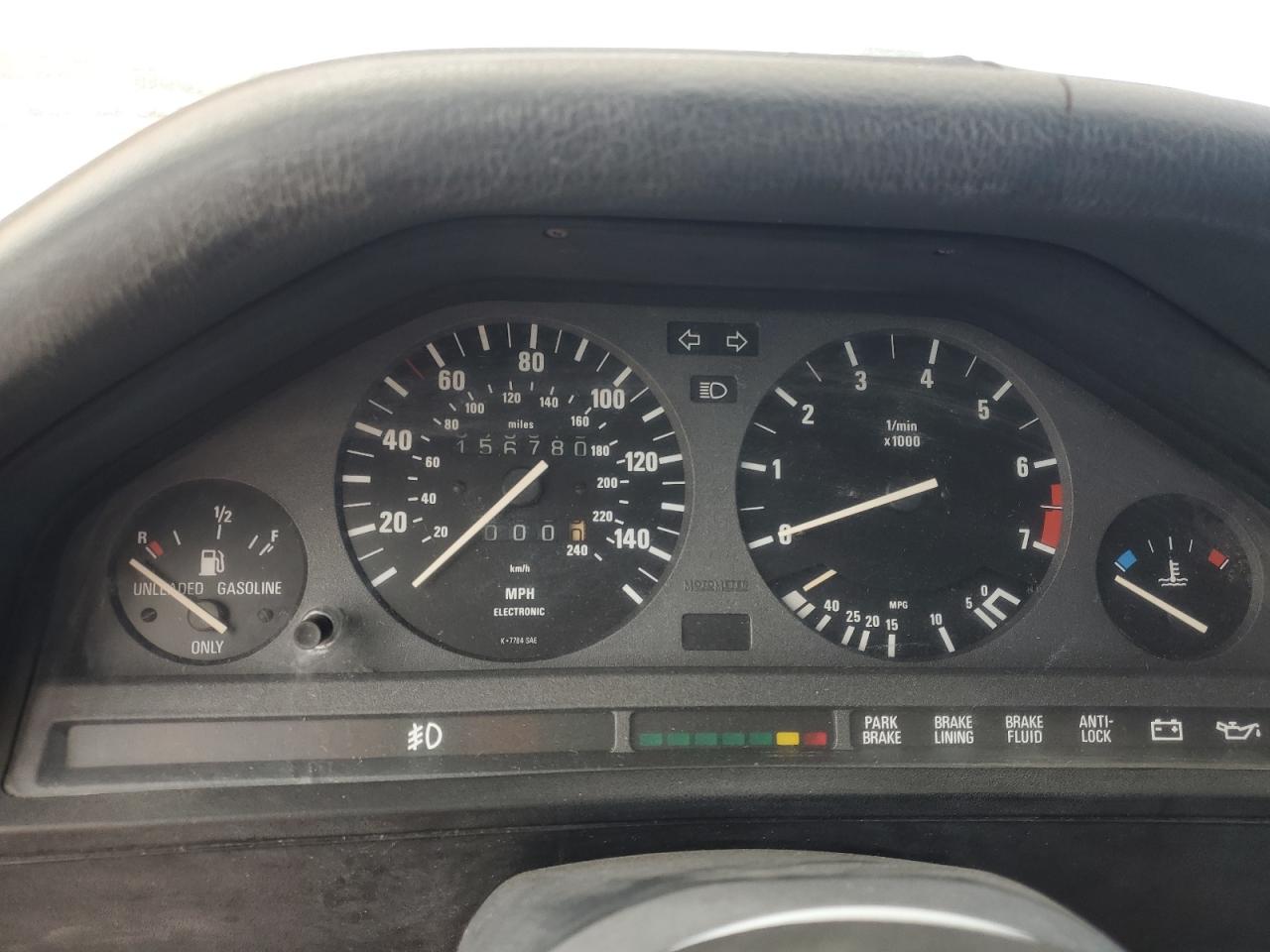 1991 BMW 325 Ic Automatic VIN: WBABB2317MEC26337 Lot: 56911105